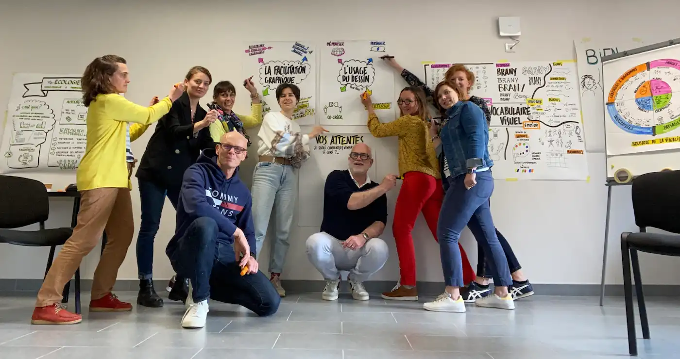 La facilitation graphique : donner du sens et créer du lien