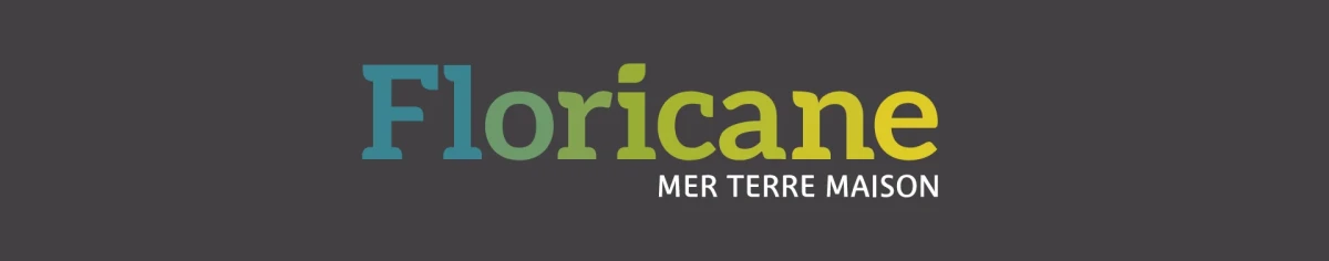 Logotype coloré de Floricane avec la signature “Mer Terre Maison”, symbolisant la diversité des univers de l’enseigne et son ancrage local à Plougastel-Daoulas.
