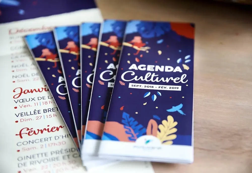 Design éditorial pour un territoire culturel : Hippocampe x Ville de Plouzané